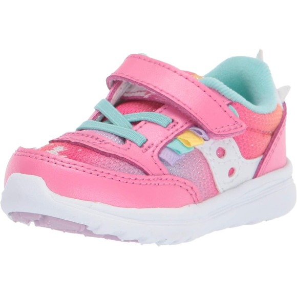 Saucony Little Girl Unicorn Sneakers Size 6.5W * Stylish, Breathable, - Picture 1 of 9